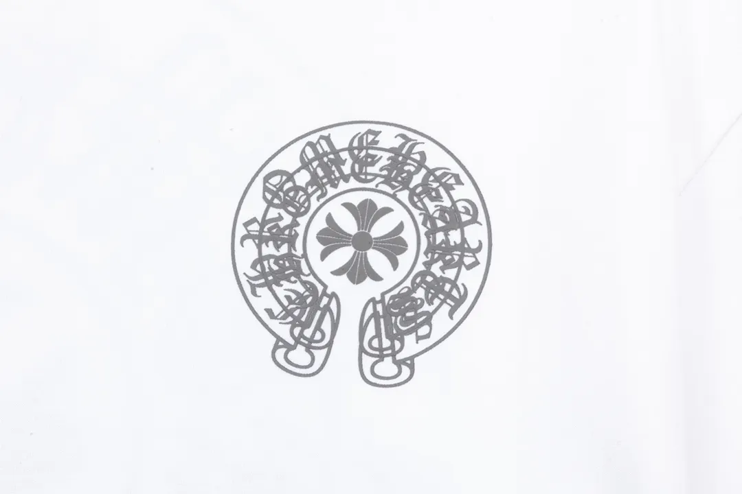 Chrome Hearts/ Logo Same Style T Versatile : White Size：XS~L